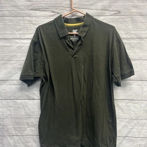 CAT Collared XL Shirt Green  - Picture 1 of 3
