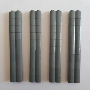 30136 LEGO Brick Modified 1x2 Log Profile Bundle Joblot x 40 - Dark Bluish Grey - Picture 1 of 2