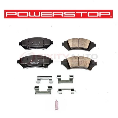 PowerStop Front Disc Brake Pad & Hardware Kit for 2005 Cadillac DeVille - zg - Imagem 1 de 4