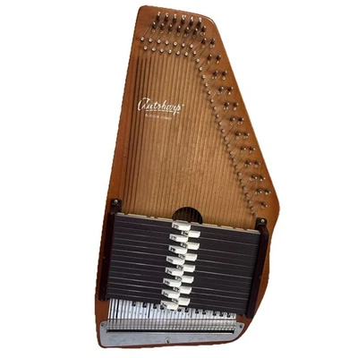 Vintage Oscar Schmidt Berkshire Autoharp 15 Chord 36 String Maple - Image 1 of 4