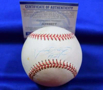 Vladimir Guerrero PSA DNA Coa Autograph National League ONL Signed Baseball - Image 1 of 2