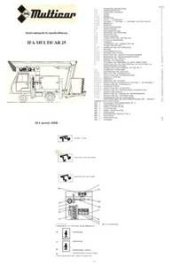 Betriebsanleitung Multicar M25 Bedienungsanleitung Universalmontagemast 12 m - Bild 1 von 1