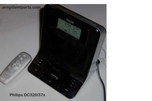 Phillips Dc320/37 Digital Clock Dual Alarm Radio iPod Docking Soung System - Picture 1 of 3