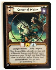 Keeper of Water L5R CCG Diamond Edition Promo