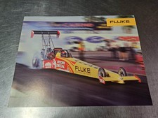 Vintage 1998 NHRA Randy Parks Promotional Card Handout 8.5x11