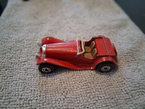 Vintage 1982 Matchbox Lesney SS 100 Jaguar Deep Red 1:50 VGC - Picture 1 of 6