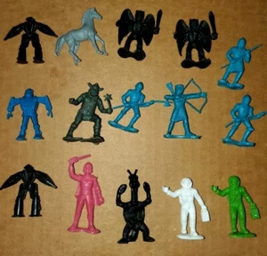 Vintage Arco Timmee Dragon Riders Of The Styxx Figure Lot - Picture 1 of 5