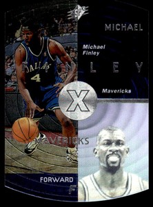 1997 SPx #10 Michael Finley   Basketball Dallas Mavericks