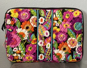 NWT~Vera Bradley Va Va Bloom Soft Shell Laptop Sleeve 12X17 - Picture 1 of 6