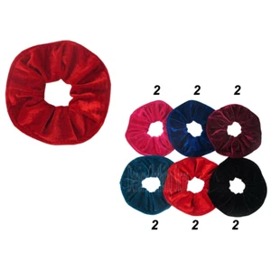 12pcs Women Girl Hair Scrunchies Velvet Elastic Hair Bands Scrunchy Rope Ties 5" - Picture 1 of 7