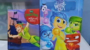 Disney books lot of 2 - Pixar - Inside Out - Peter Pan - Picture 1 of 6