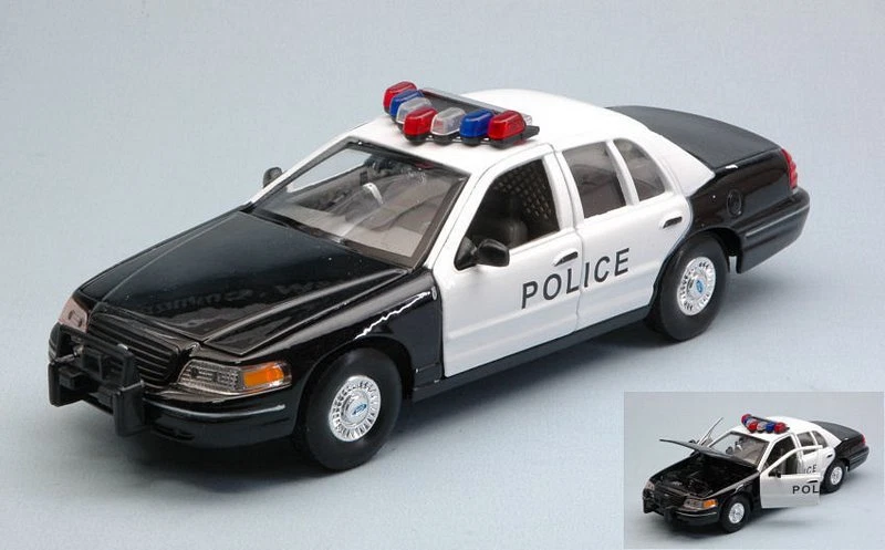 Ford Crown Victoria Police 1:24 WELLY 2082 - Immagine 1 di 1