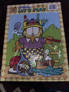 Preschool Kids Garfield Lets Play & Fun 2002 Paws Bendon Puzzle - Picture 1 of 3