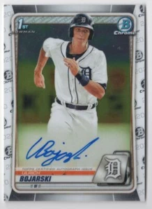 2020 Bowman Chrome Prospect Auto Ulrich Bojarski Detroit Tigers #CPA-UB R113 - Picture 1 of 2