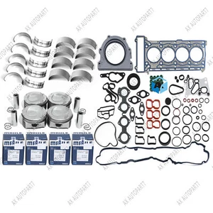 Original Engine Overhaul Pistons Gasket Kit For Benz 1.8T C260 E260 SLK250 S204 - Picture 1 of 8