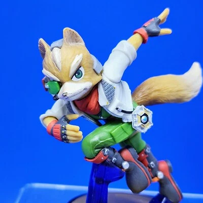 Amiibo FOX Super Smash Bros. Figura - Nintendo Switch, Wii U, 3DS XL Foto 1 de 4