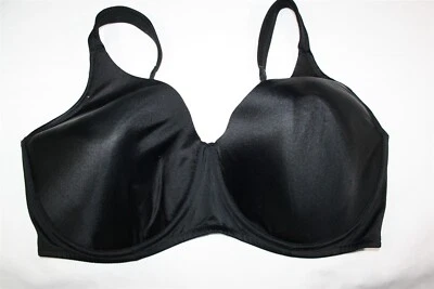 052X03 Leading Lady 5028 Full Coverage Underwire Bra 50G Black (NWD) - Image 1 of 2