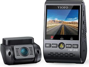 VIOFO A129 Pro Duo 4K Dual Dash Cam (4K Front and 1080p Rear) WiFi | GPS 