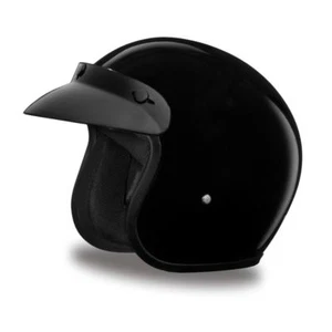 New DOT Daytona Helmets CRUISER JR.-HI-GLOSS Motorcycle Bike Helmet - Picture 1 of 6
