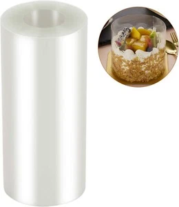 Cake Collars 12 x 394inchTransparent Cake Rolls Acetate Sheet Transparent Cho... - Picture 1 of 3