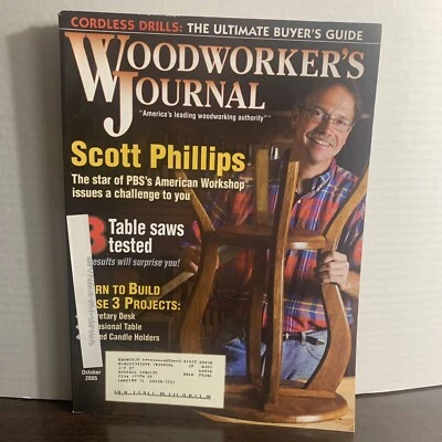 Vintage Woodworker’s Journal October 2005 American Workshop Star Challenges You! - Image 1 of 4