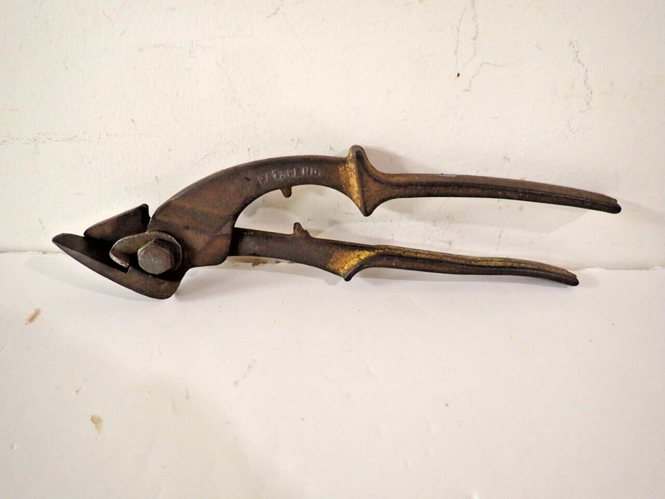 Cortador de correa de acero ACME vintage #E14A0 hecho en EE. UU. Foto 1 de 4