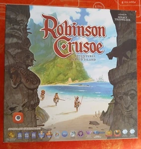 Robinson Crusoe: Adventures on The Cursed Island with Folded Space Insert. - Picture 1 of 7