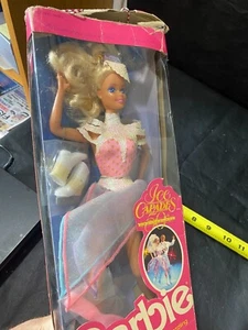 Barbie Ice Capades - bambola vintage 1989 Mattel 7365 - la scatola ha segni di usura - Foto 1 di 11