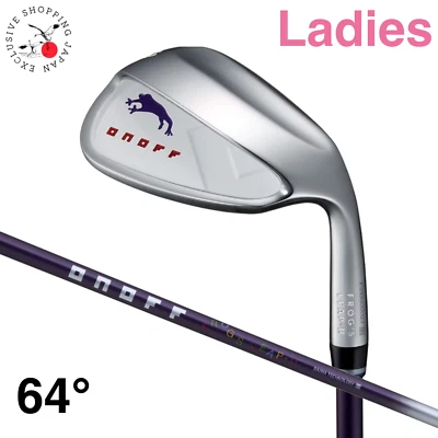 ONOFF FROG'S LEAP-II Ladies Womens Wedge 64° Original Graphite Shaft Japan New - Image 1 of 4