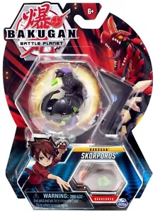 Modellino giocattolo Spin Master Bakugan Battle Planet 2019 Transforming Skorporos - Foto 1 di 1