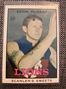 1968B VFL Scanlens #36 Kevin Murray Fitzroy - Picture 1 of 2