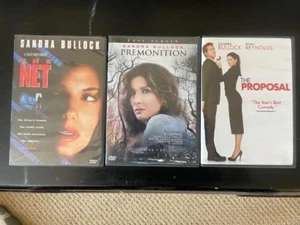 Sandra Bullock DVD Lot The Net  Premonition The Proposal with Ryan Reynolds - Bild 1 von 1