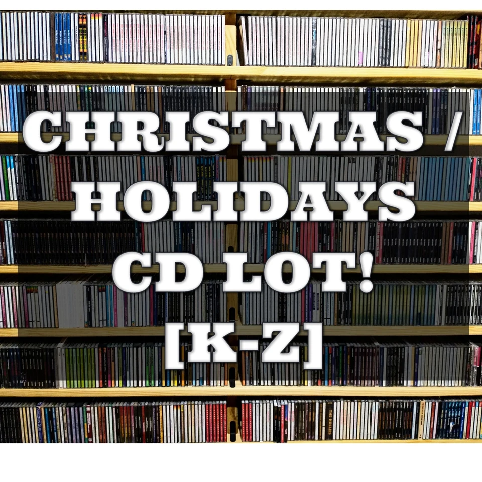 CD LOT / CHRISTMAS [K-Z] + HOLIDAYS + SEASONAL + *FREE SHIPPING OFFER* - image 1 of 1