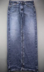 Herren 2018 Levi's 505 Regular Fit Jeans Stretch Medium Wash Distressed Gr. 30x30 - Bild 1 von 10