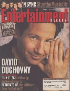 Entertainment Weekly April 14, 2000 - David Duchovny - ’N SYNC - American Psycho - Picture 1 of 2