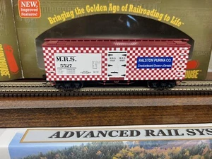 RALSTON PURINA "A SCACCHI " 36 piedi GUAINA IN LEGNO GHIACCIAIA - scala HO - NUOVO RTR FUORI PRODUZIONE - Foto 1 di 6