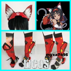 Nekomiya Mana Zenless Zone Zero Tail Haarschmuck Cosplay Requisite Ohrringe Beine - Bild 1 von 4