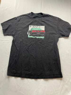 Key Street Acura T Shirt Mens Size L Black Streetwear Drag Racing Graphic Print - Image 1 of 4