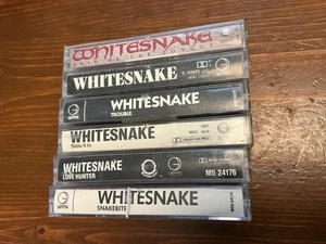 Vintage White Snake Cassettes - Picture 1 of 2