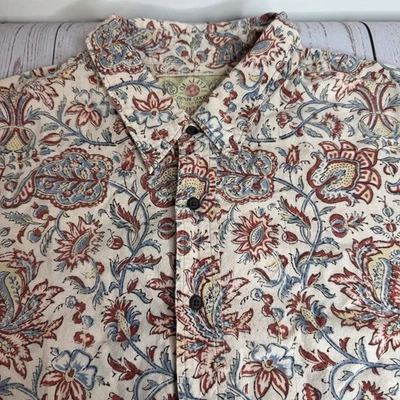 Camisa Polo Ralph Lauren Calidad Denim Buena Estampado Completo Abotonada Para Hombres 2XLT Foto 1 de 4