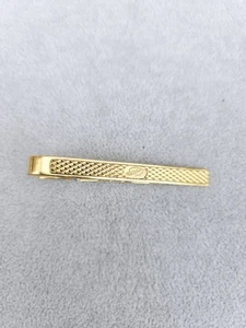 Authentic ST Dupont Gold Plated Tie Clip Vintage 1970s - Picture 1 of 10