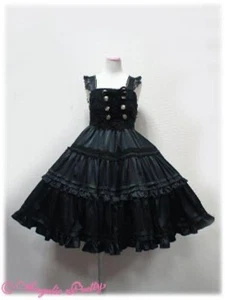 Angelic Pretty Secret Mansion Jumper Skirt Jsk Ampli - Imagen 1 de 8