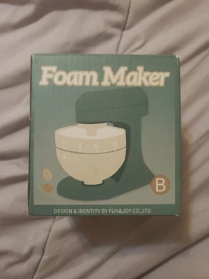 Мини стойка миксер кухонный таймер — милый ретро декор для выпечки — 3,75 дюйма зеленый и розовый - Изображение 1 из 4