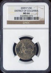 2009 District of Columbia Quarter NGC MS66 Holiday Sale 🎁 - Picture 1 of 2