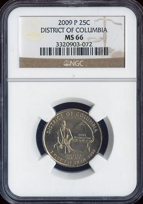 2009 District of Columbia Quarter NGC MS66 Holiday Sale 🎁 - Image 1 of 2