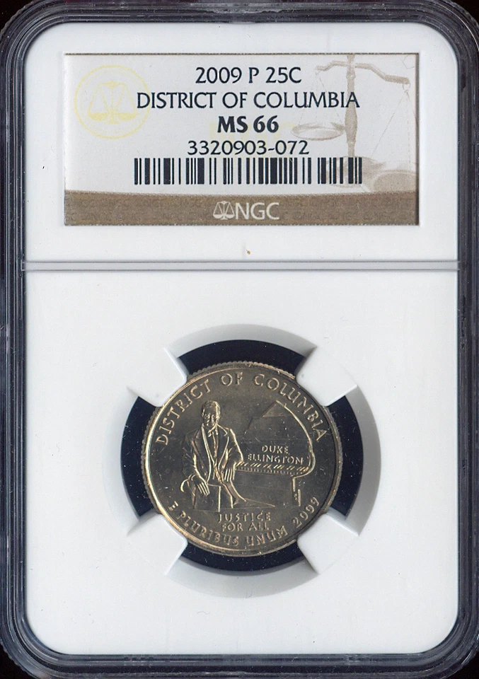 2009 District of Columbia Quarter NGC MS66 Holiday Sale 🎁 - Image 1 of 2