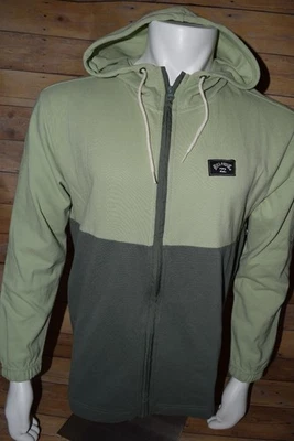 NUEVO CON ETIQUETAS Para Hombres Billabong Sudadera con Capucha Ambner Cremallera Talla Pequeña Verde Claro $80 Surf Verano Foto 1 de 4