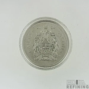 Canada 2024 50 Cent Fine Silver Coin W Mint Mark Coat of Arms - Picture 1 of 5