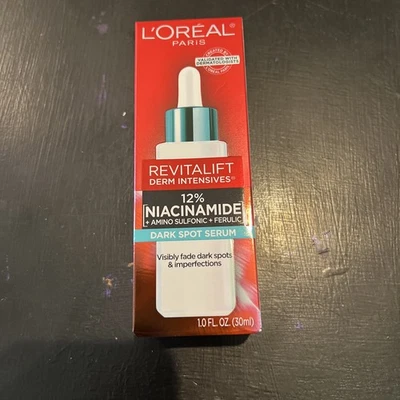 NUEVO L'Oreal Revitalift Niacinamida Amino Sulfónico y Ácido Ferúlico Suero 1 fl oz Foto 1 de 4