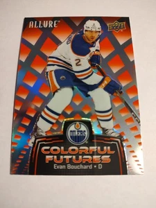 2024-25 Upper Deck Allure - Colorful Futures Evan Bouchard #CF-12 - Picture 1 of 2